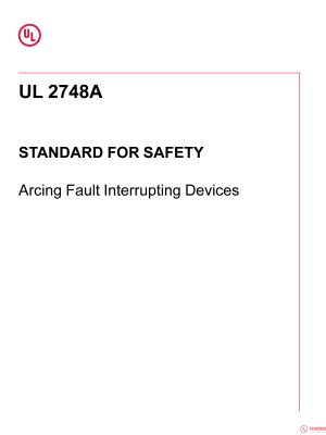UL 2748A PDF UL 2748A PDF